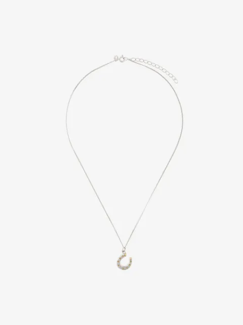 True Rocks mini horseshoe pendant necklace