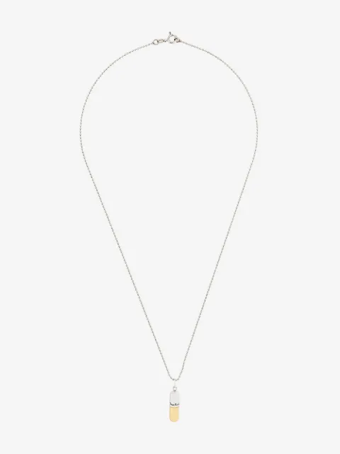 True Rocks small pill pendant necklace