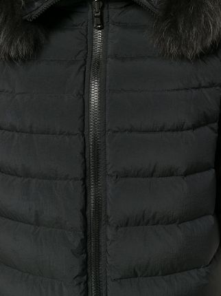 fur collar oversized padded jacket展示图