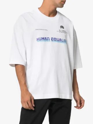 WILLY C HUMAN EQUALITY SS TEE WHT展示图