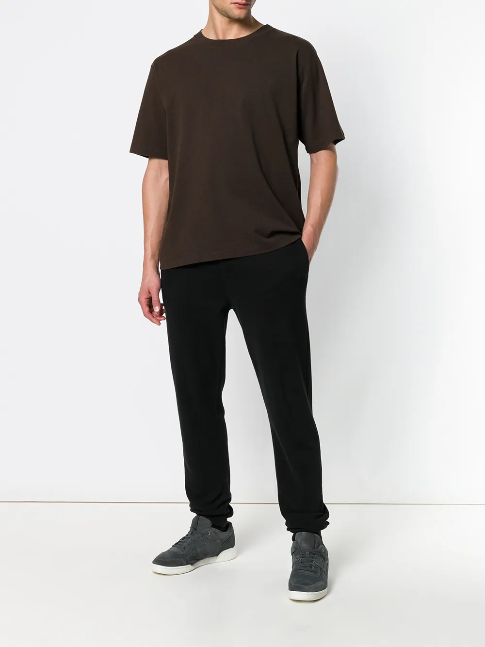 UNRAVEL PROJECT T-shirt met achterkant - Bruin