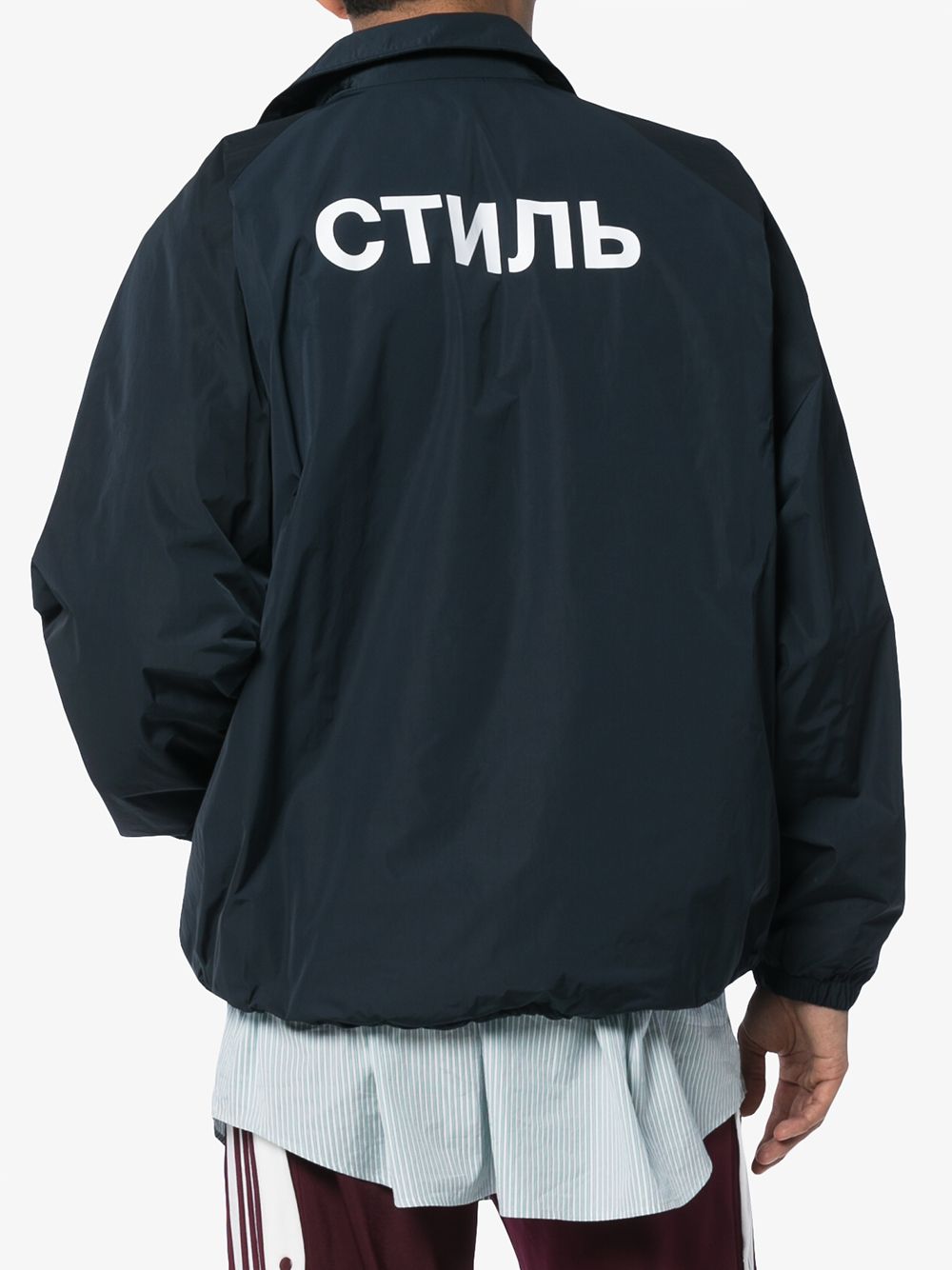 фото Heron preston спортивная куртка с принтом 'ctnmb'