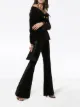 الصورة 2 من Faith Connexion flared velvet trousers