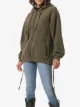 Faith Connexion long sleeve oversized zipped hoodie