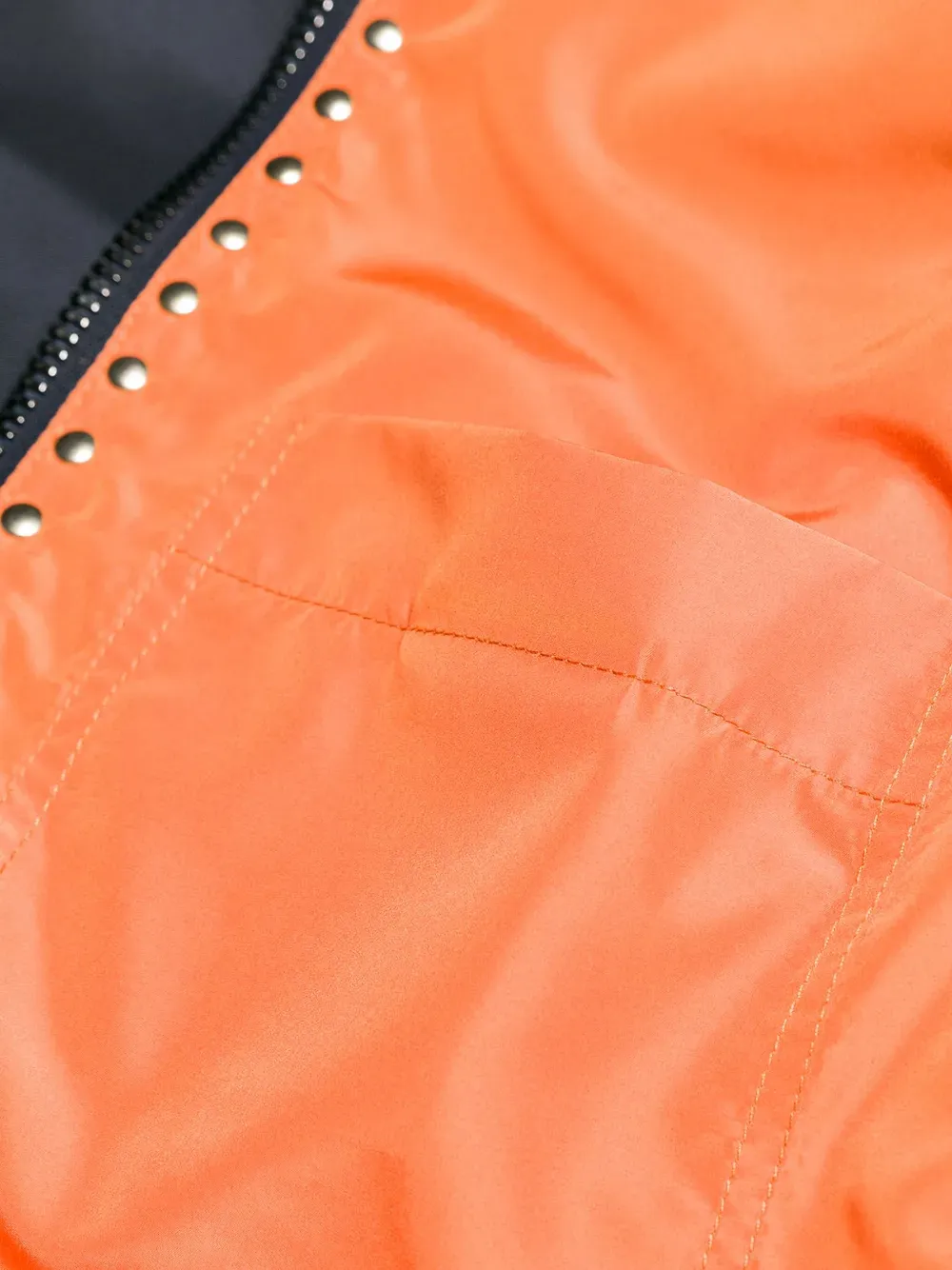 Valentino Garavani Rockstud bomberjack zonder titel Blauw