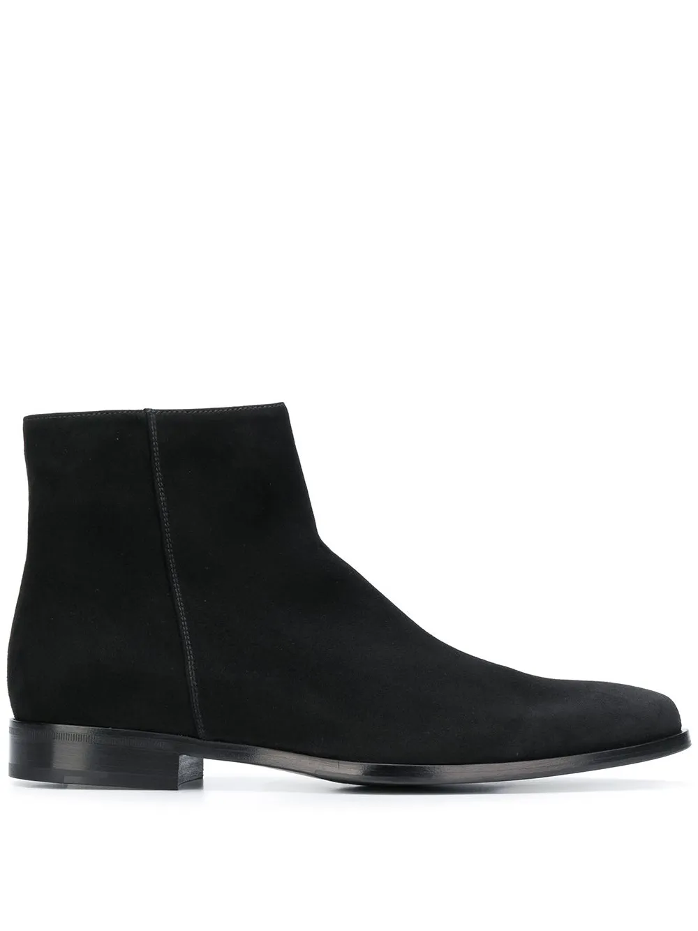 bottines à fermeture latérale zippée