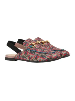 Children's Princetown GG Gucci wolves slippers