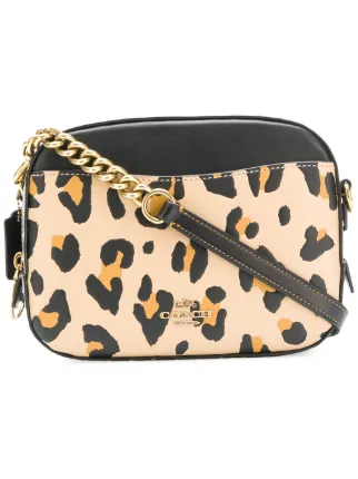 Coach Leopard Print Camera Bag Farfetch Coach Leopard Print Camera Bag