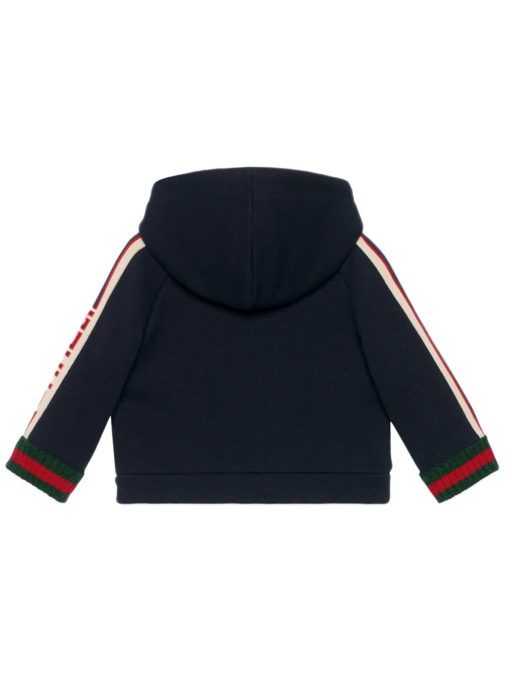 Gucci Kids Sweater met logostreep - Blauw