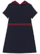Gucci Kids Children's cotton dress with Web Bow
