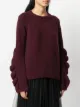 RED Valentino Pullover mit Rüschenärmel