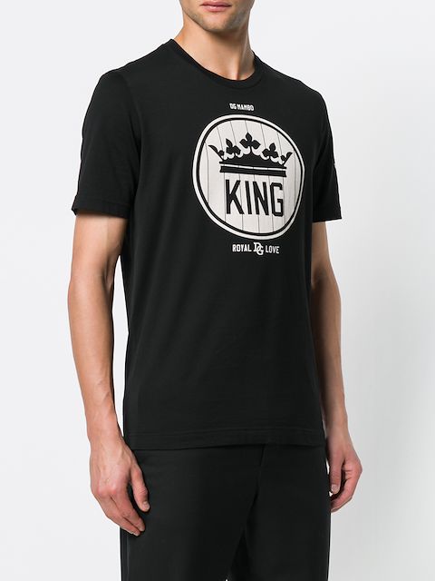 dolce gabbana king of new york t shirt