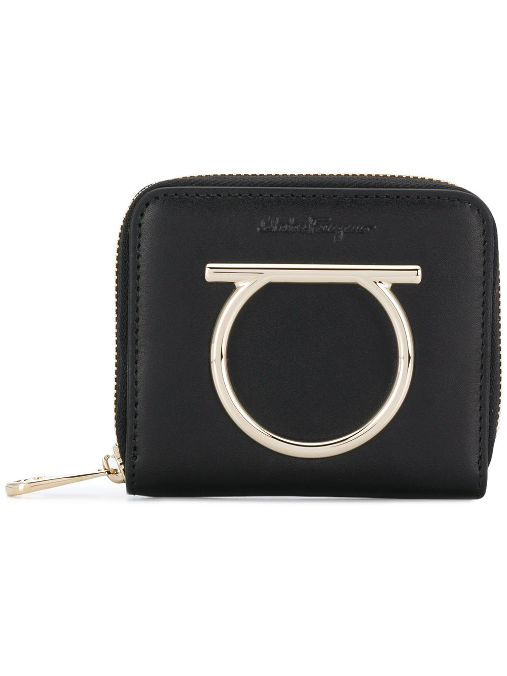 фото Salvatore Ferragamo Gancino Vela small wallet