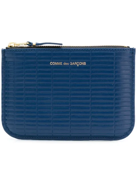 Comme Des Garçons Wallet textured leather purse