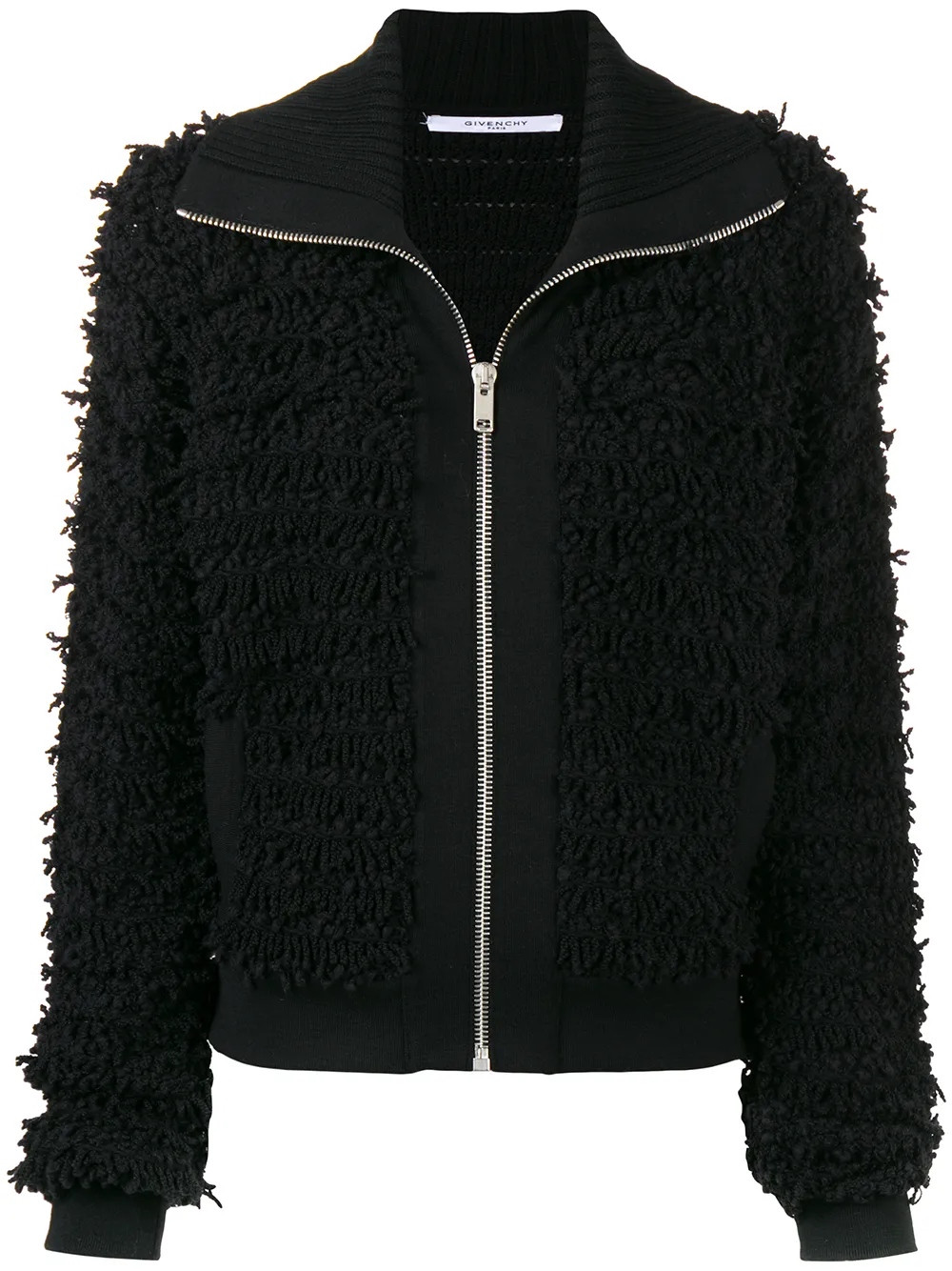 Givenchy getextureerd jack Zwart