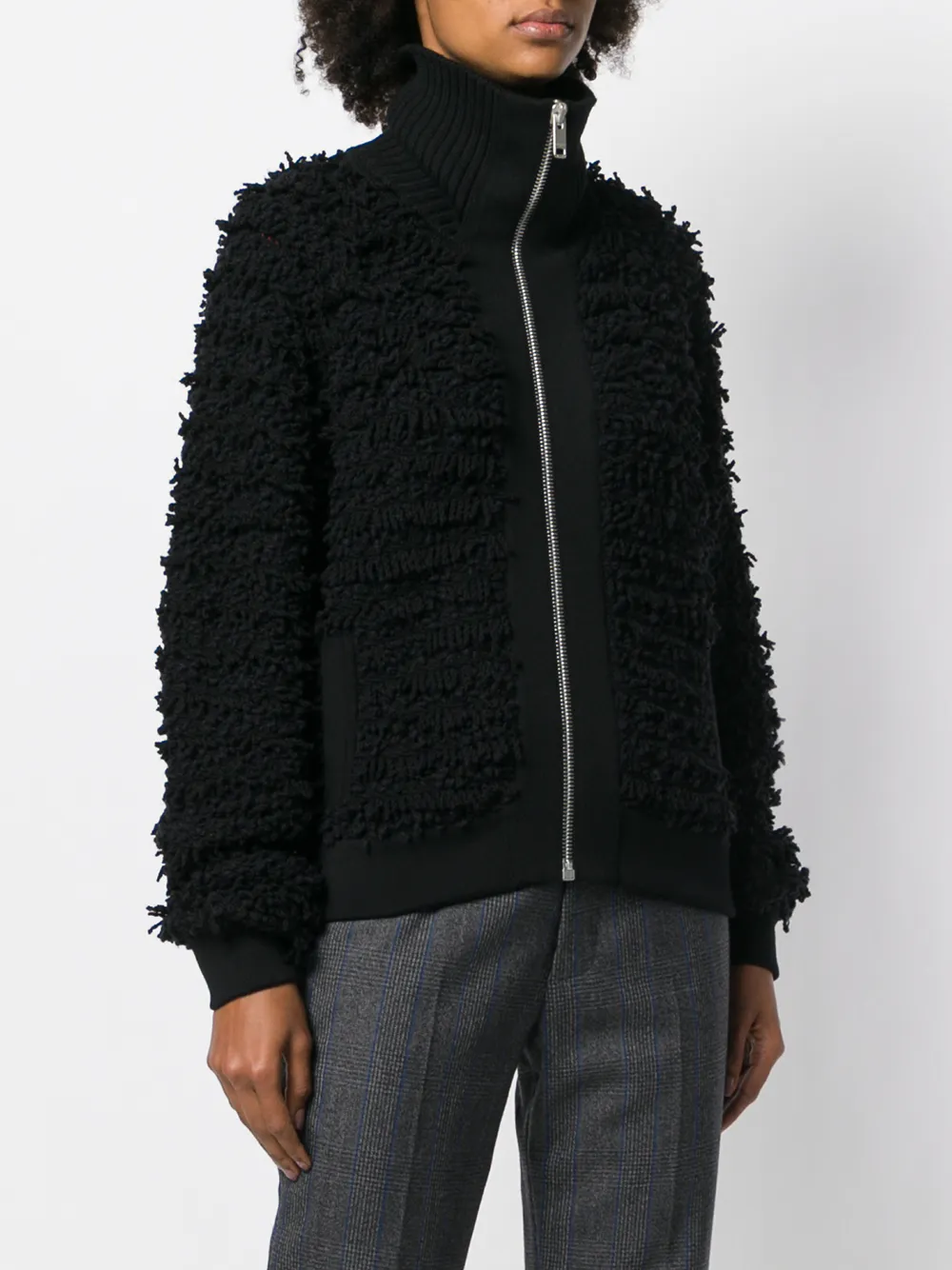 Givenchy getextureerd jack Zwart