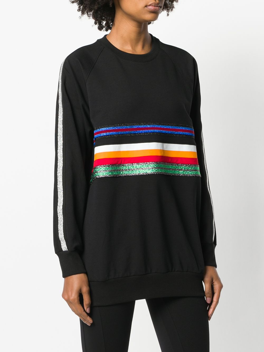 фото No Ka' Oi oversized stripe front sweatshirt