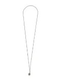 WERKSTATT:MÜNCHEN mini clock pendant necklace - Metallic