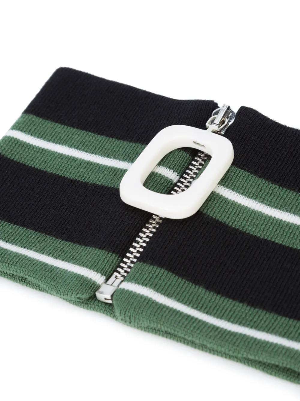  Jw Anderson Gestreiftes Halsband   Grün 