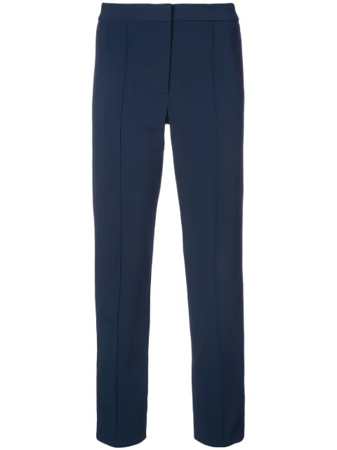 Adam Lippes pintuck cigarette trousers