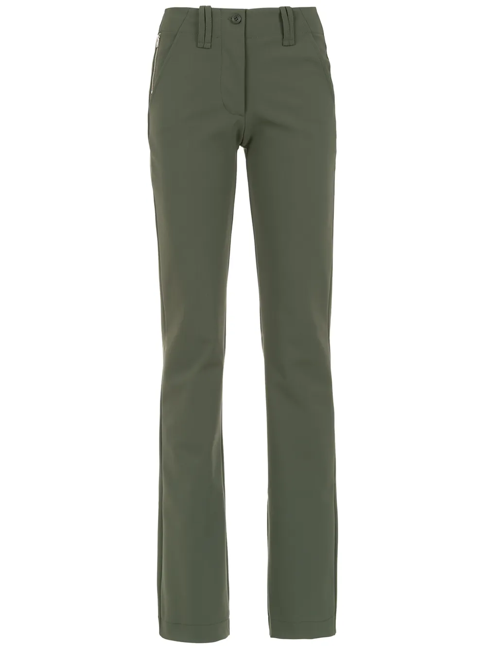 

Gloria Coelho pantalones rectos - Verde