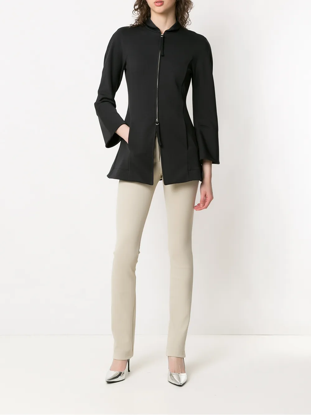 Gloria Coelho Justa Masculina Broek - Beige