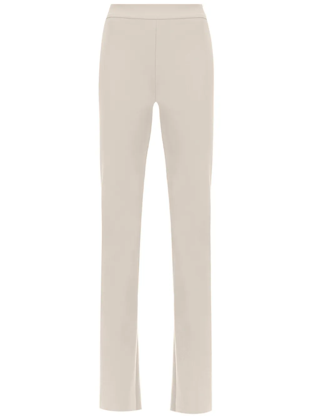 

Gloria Coelho high waist flared pants - Neutrals