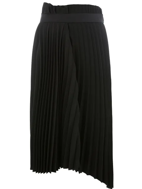 Balenciaga asymmetrical pleated skirt