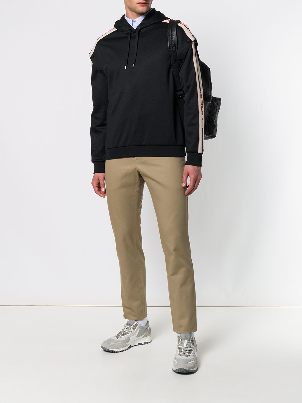 фото Gucci брюки чинос с вышивкой логотипа
