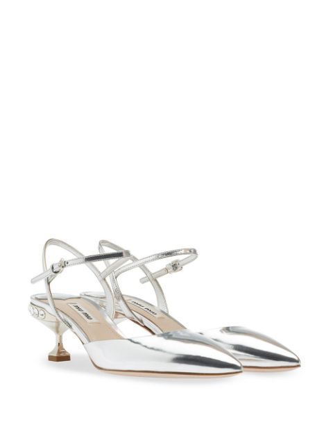 miu miu mirror heels