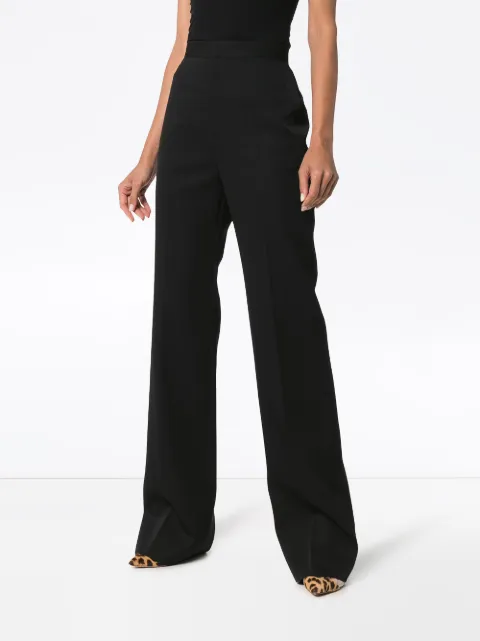 Givenchy 高腰长裤 In Black