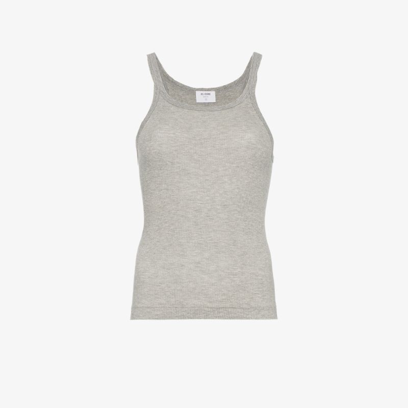 RE/DONE RE/DONE RIBBED TANK TOP,R242WTK113023837