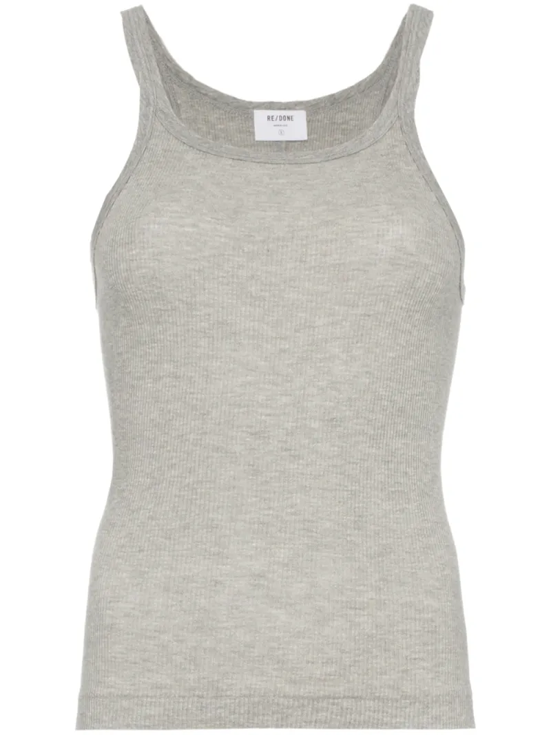 Re/done Ribbed Tank Top