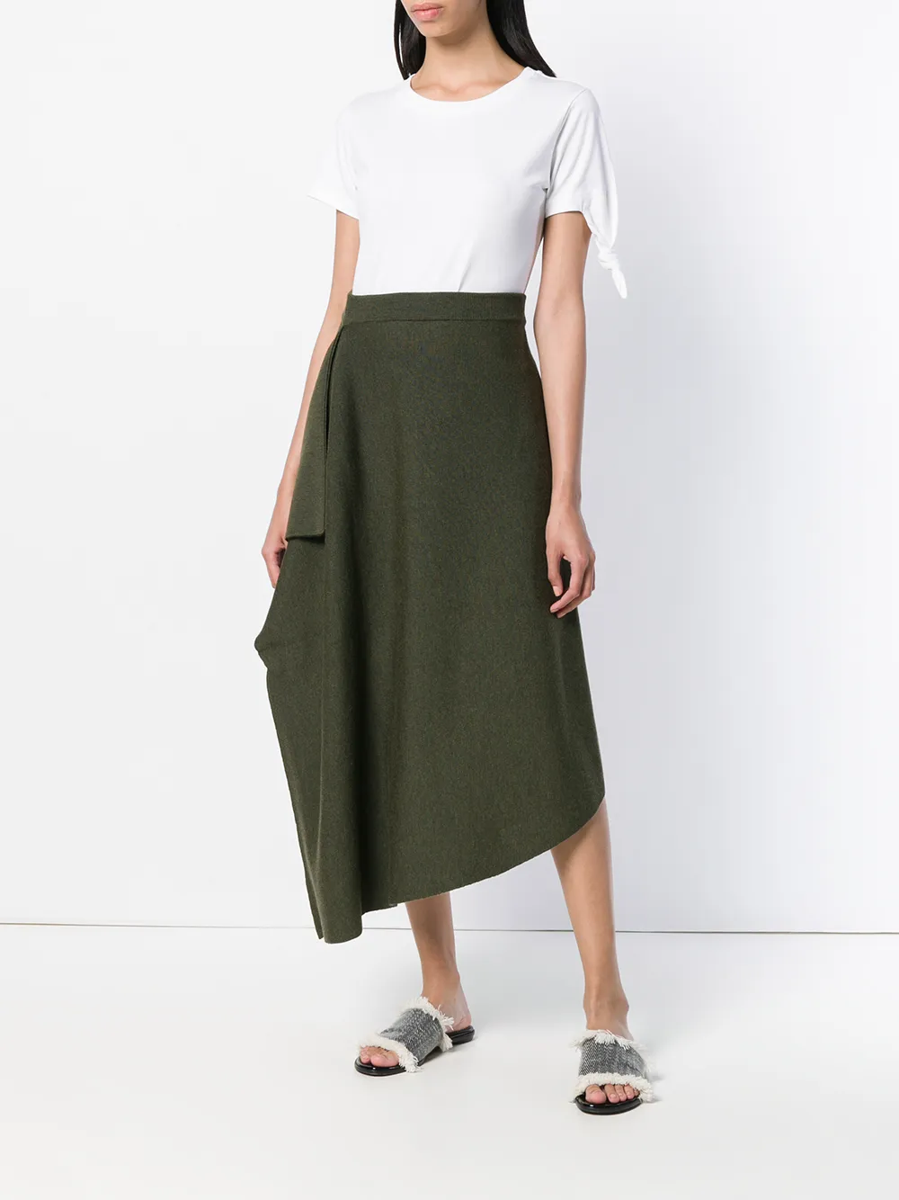  Jw Anderson 'knot' T Shirt   Weiß 