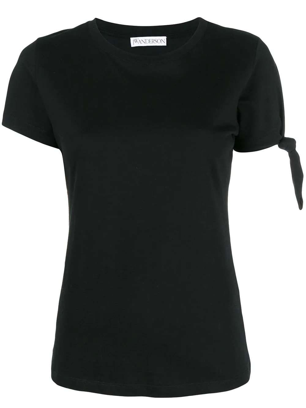 JW Anderson T-Shirt mit Knotendetail - Schwarz