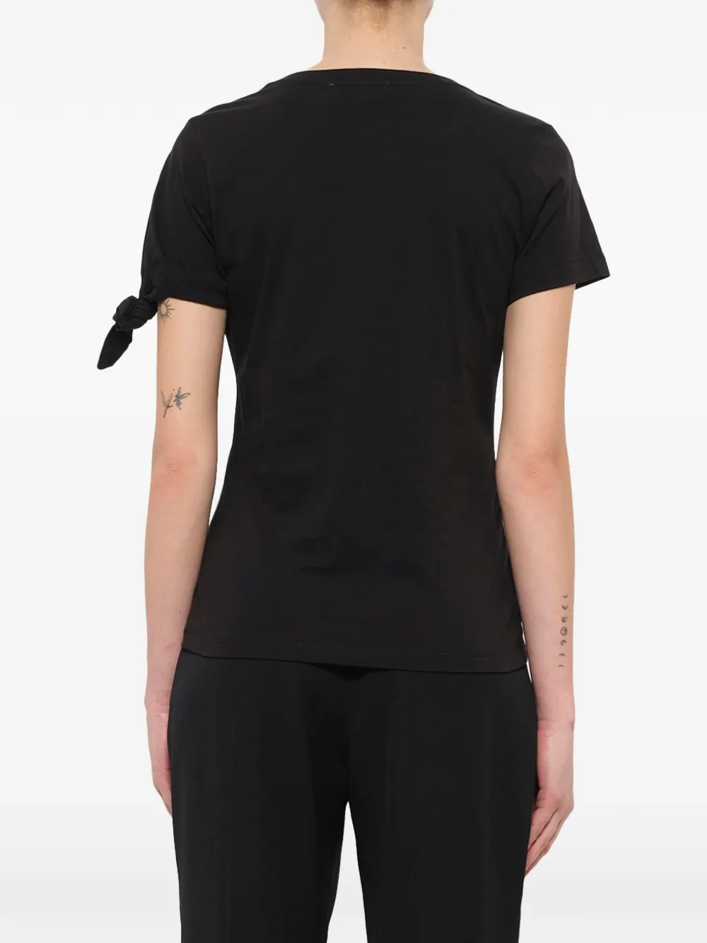 JW Anderson Single-knot T-shirt in Black, view 4