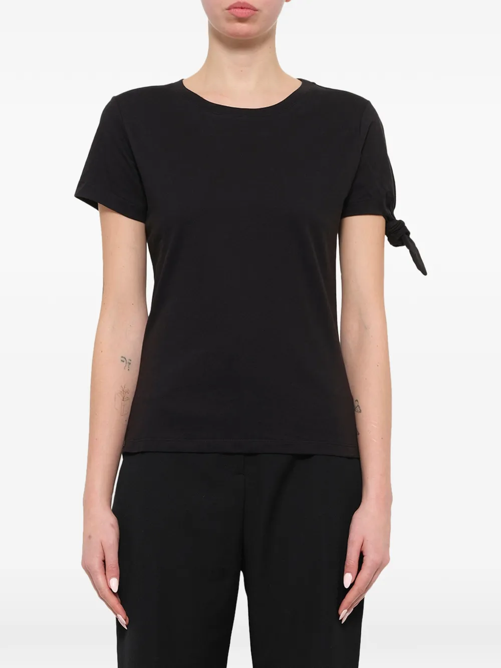 JW Anderson knot T-shirt Zwart