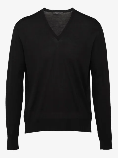 Prada knitted v-neck sweater
