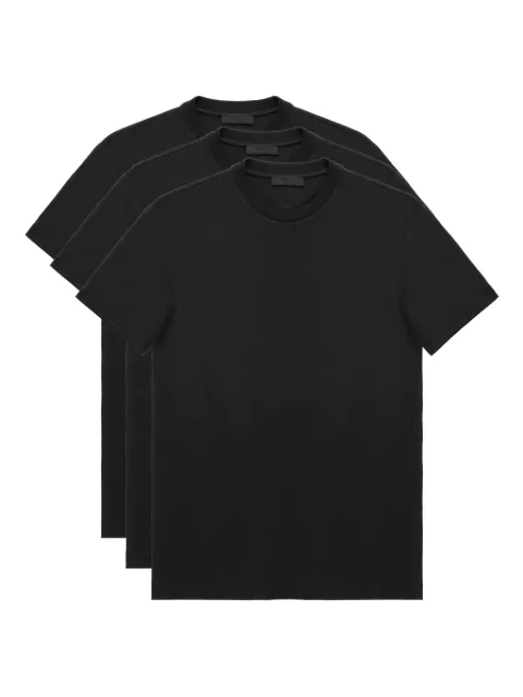 Prada triangle-logo T-shirt (pack of three)