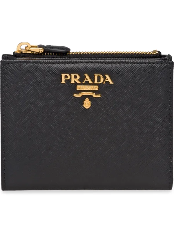 prada two tone wallet