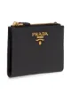 Prada compact wallet
