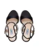 Prada crystal embellished sandals