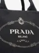 Prada vintage logo shopper bag