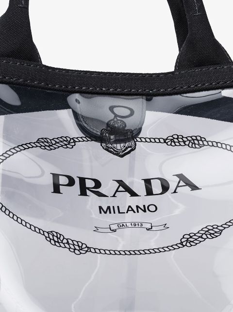 prada plexiglass bag