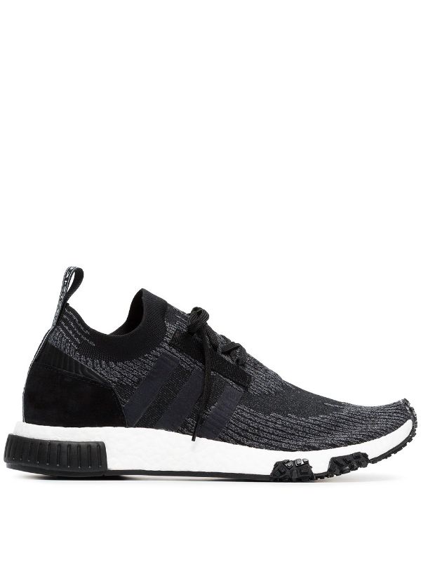 Shop black adidas Racer knit sneakers 