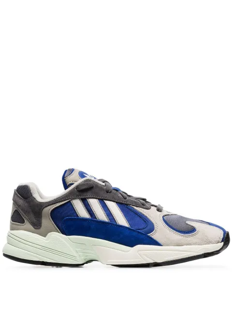 mens adidas yung trainers blue