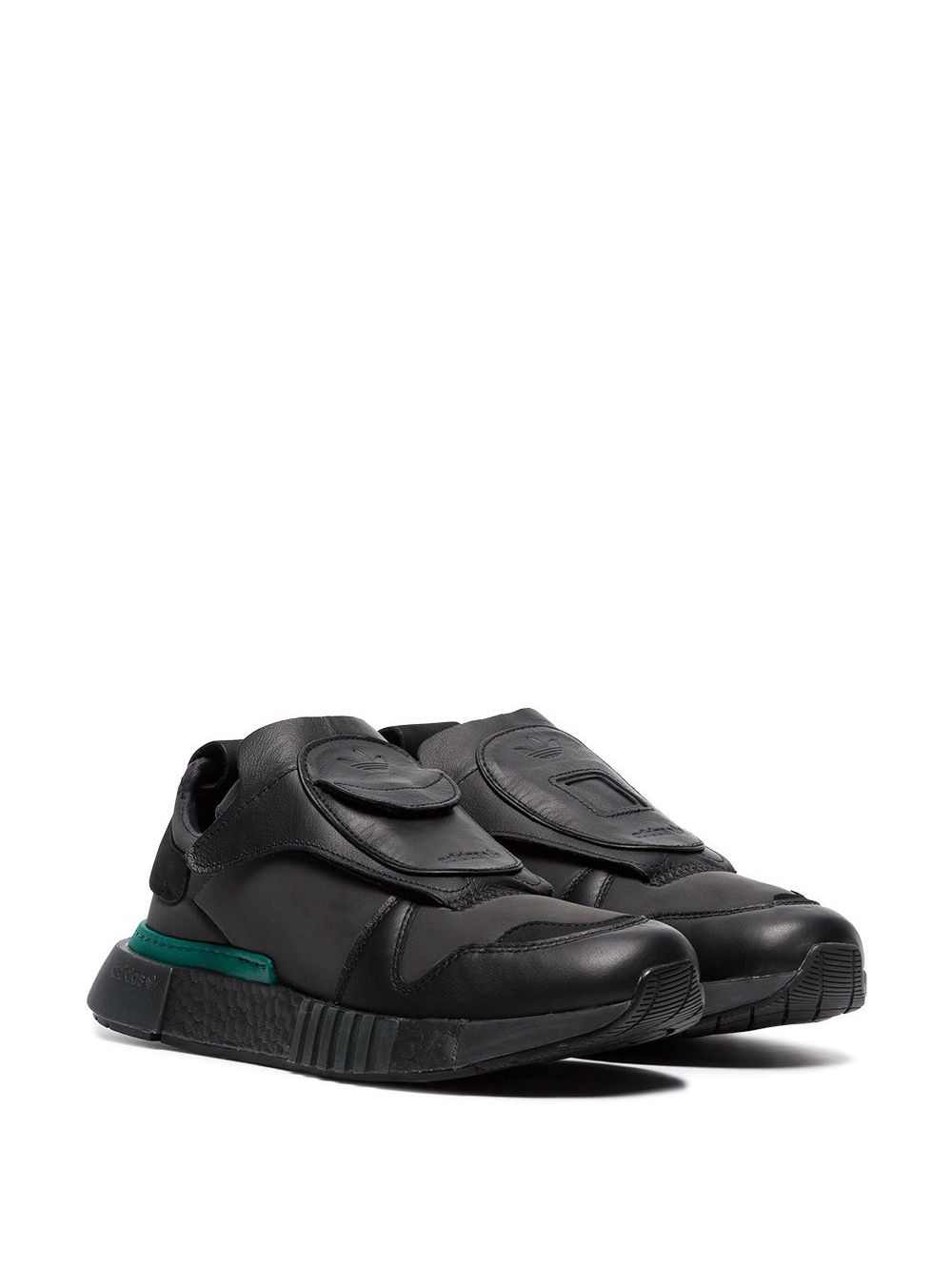 Adidas Black Futurepacer Leather Sneakers - Farfetch