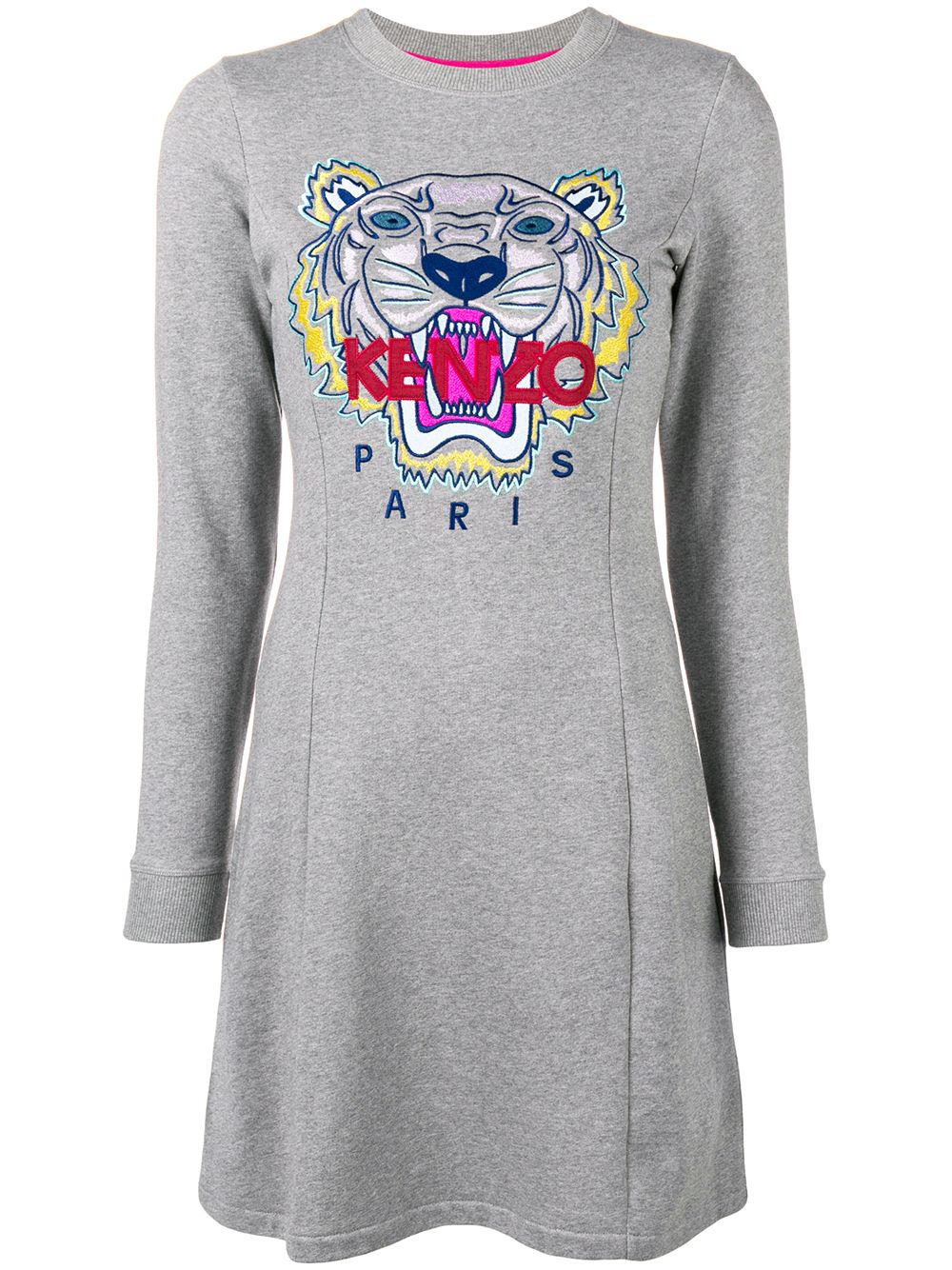 фото Kenzo Tiger jersey dress