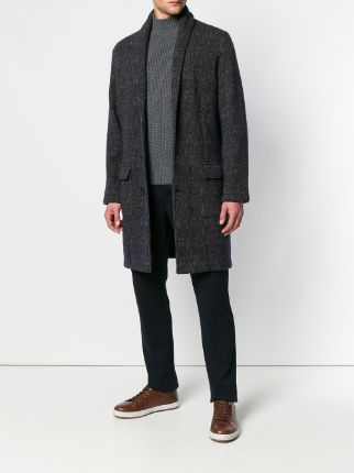 single breasted tweed coat展示图