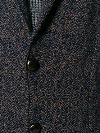 single breasted tweed coat展示图